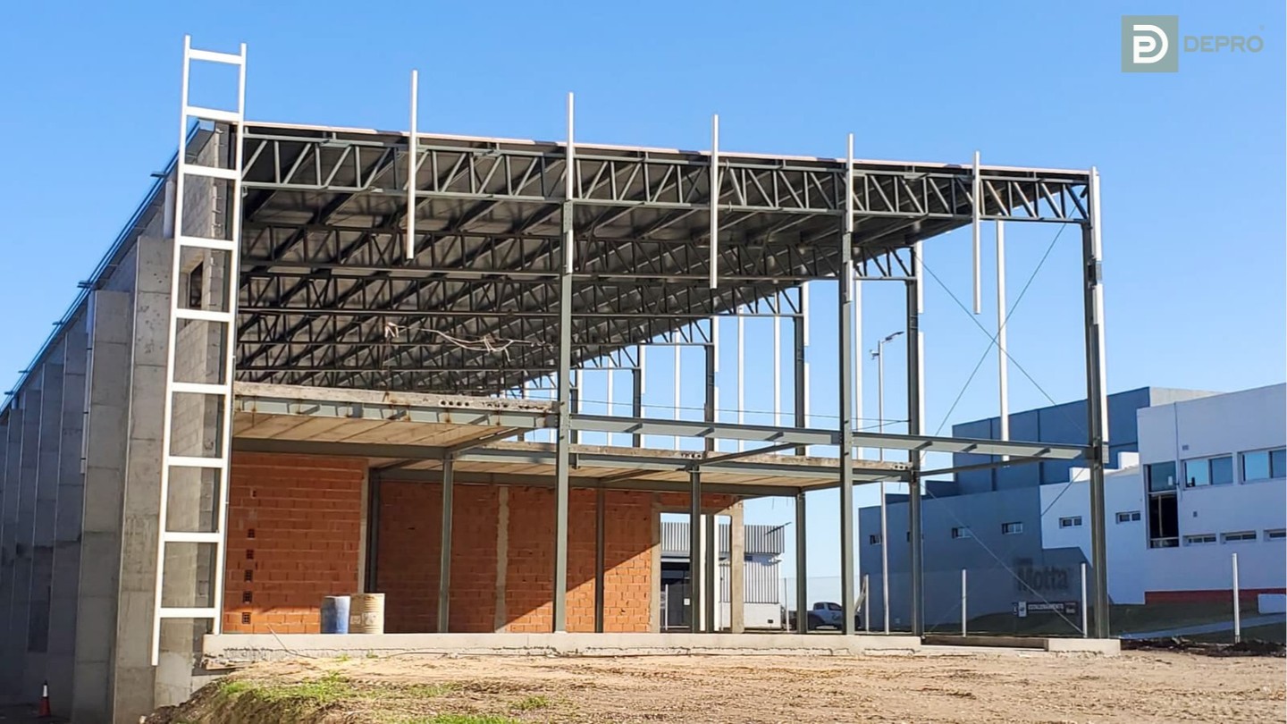 Obra de estructura metálica
